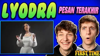 Lyodra - 'Pesan Terakhir' REACTION!! (Official Music Video) | First Time Listening to Indo-Pop