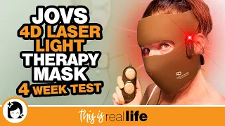 JOVS 4D Laser Light Therapy Mask - 4 Week Test - THIS IS REAL LIFE
