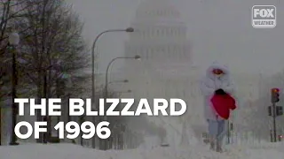 26 Years Ago The Famed 'Blizzard of '96' Dumped Feet Of Snow Across The East