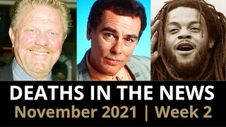 Who Died: November 2021, Week 2 | News & Reactions