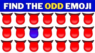 Find The Odd Emoji Out | Emoji Challenge