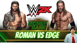 Roman Reigns vs Edge Money Inthe Bank Full Match #MITB