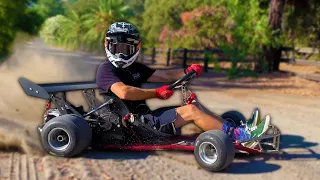 75mph Electric Go Kart ⚡️| DIY Guide + Raw Driving