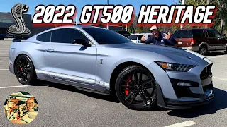 NEW 2022 FORD MUSTANG SHELBY GT500 HERITAGE EDITION: POV Drive & Owner Review- 760 HP Muscle Car