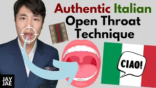 How to sing with Open Throat Technique (Italy's Secret Revealed!)