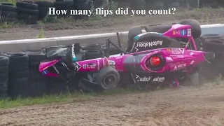 Simon Pagenaud Horrific Crash Mid Ohio 2023