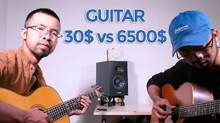 So sánh âm thanh GUITAR 700 NGÀN với MARTIN 150 TRIỆU!!