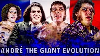 THE EVOLUTION OF ANDRÉ THE GIANT TO 1973-1993