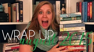 WRAP UP | What I Read in August 2015