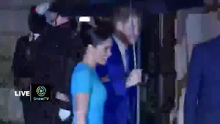 Harry and Meghan arrive at Endeavour Awards