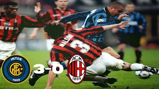 INTER VS AC MILAN 3 - 0 || THE MILAN DERBY || GOALS FROM RONALDO & DIEGO SIMEONE