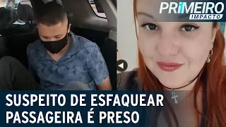 Homem que esfaqueou passageira é preso; após crime, foi trabalhar | Primeiro Impacto (29/03/22)