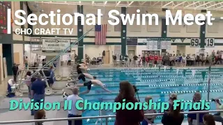 Sectionals Swim Meet Championships 2021-22 (Shenendehowa High)