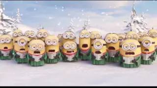 Minions sing of Christmas song