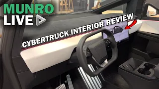 Funky Form & Features: Tesla Cybertruck Interior Review