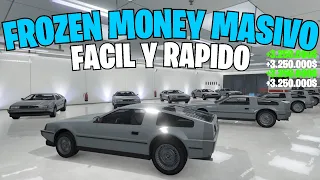 ¡NUEVO! FROZEN MONEY GLITCH TODO GRATIS SOLO SIN AYUDA MASIVO PLACAS LIMPIAS EN GTA V ONLINE