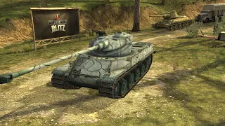 AMX 50 100 - 4187damage WoT blitz (not master() | ОТЛИЧНЫЙ БОЙ НА AMX 50 100 | крутые бои wot blitz