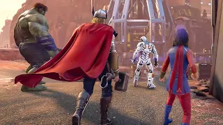 MARVEL'S AVENGERS Gameplay Demo 30 Minutes in 60FPS (2020) Iron Man, Thor, Black Widow, Hulk,