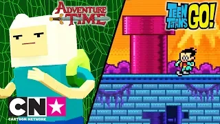 Време за приключения + Малки титани: В готовност! | Видео игри | Cartoon Network