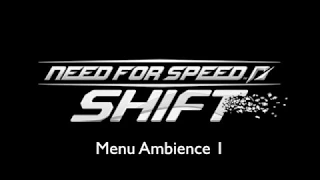 Need for Speed SHIFT Menu Ambiences COMPLETE