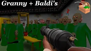 Обновление Granny + Baldi's! mod X2! Балди и Гренни Новый мод!