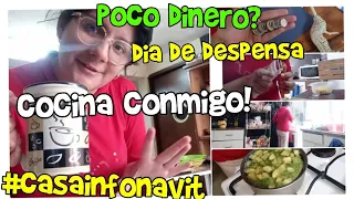 COCINA CONMIGO💵RELLENANDO LA DESPENSA🍱MOTIVACION