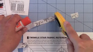 Twinkle Star Quilt Tutorial - #3 - Fabric Mapping Part 2, Quiltworx Pattern