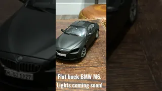 1/18 flat black BMW M6 coming soon