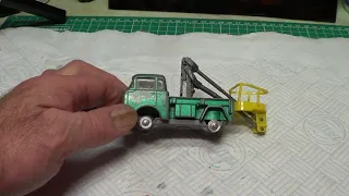 CORGI TOYS FC-150 JEEP HYDRAULIC TOWER WAGON RESTORATION