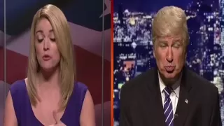 SNL cold open   Donald Trump Grab 'em by The pussy