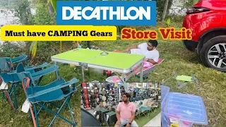 Decathlon Camping Gears with Price | Camping Accessories that you must have #bengaluru