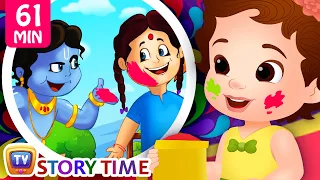 ChuChu and Chiku enjoy Holi Festival + More ChuChu TV Storytime Festivals and Special Days Stories