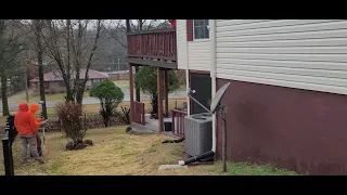 My Neighbor Karen realizing we just had a survey done and she bought me a fence.