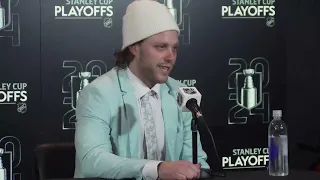 David Pastrnak Postgame Press Conference | Bruins vs Leafs Game 4