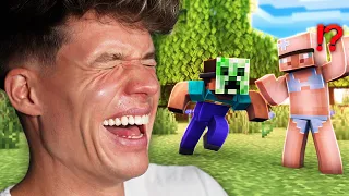 MINECRAFT VERWANDLUNG PRANK 😂