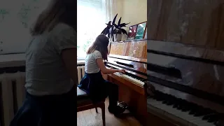 Волкова Анастасия, фортепиано, соло, В.Купревич "Элегическая серенада".