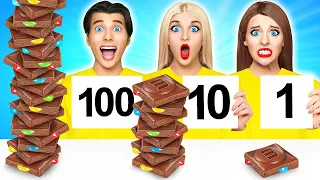 100 Слоев еды Челлендж c Multi DO Challenge