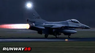 Incredible Powerful F-16 Afterburners; Volkel Vipers...... Light the Fire!!!! 💪🤙