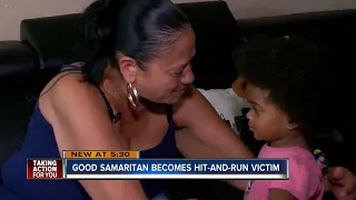 Good Samaritan ends up hit-and-run victim in Holiday