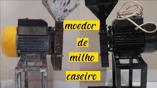 como fazer triturador de milho caseiro ( Moedor de milho)