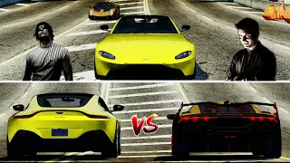 Ronnie Aston Martin Vantage Vs Tazz Lamborghini SC18 Alston | 2018 Aston Martin Vantage | Junkman |