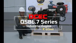 DCEC Cummins QSB6.7 Series Industrial Engine Introduction 2022 [Specifications and Scopes of Supply]