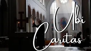 Ubi Caritas by Ola Gjeilo: SJASC Schola Cantorum TTBB, a cappella [LYRICS]