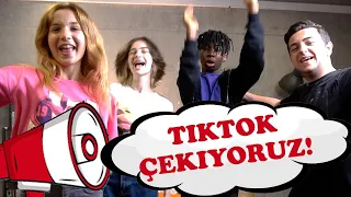 Ecrin Su Çoban ile TIKTOK Çekmeyi Öğretiyoruz! w/ Berat Efe Parlar, Ali Magnitou | Gülse Göçer