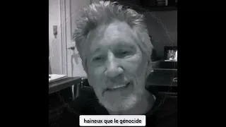 Roger Waters, du groupe mythique Pink Floyd répond aux fanatiques qui soutiennent le génocide à Gaza