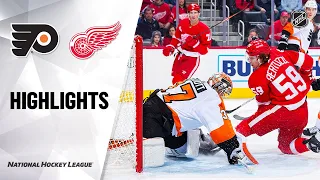 NHL Highlights | Flyers @ Red Wings 2/3/20