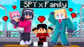 FUI ADOTADO pela SPY x FAMILY no Minecraft