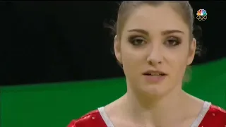 (NBC) Aliya Mustafina UB QF 2016 Olympics