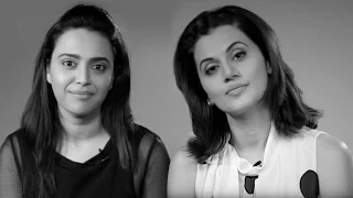 How much cleavage is good cleavage | Swara Bhaskar & Taapsee Pannu