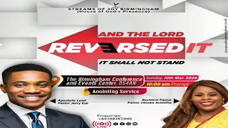 SUNDAY SERVICE || AND THE LORD REVERSE IT || THE WOMEN CONFERENCE 2024 ||  10TH MARCH, 2024